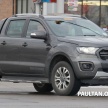SPYSHOTS: Ford Ranger T6 WildTrak facelift in the US