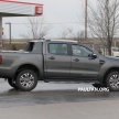 SPYSHOTS: Ford Ranger T6 WildTrak facelift in the US