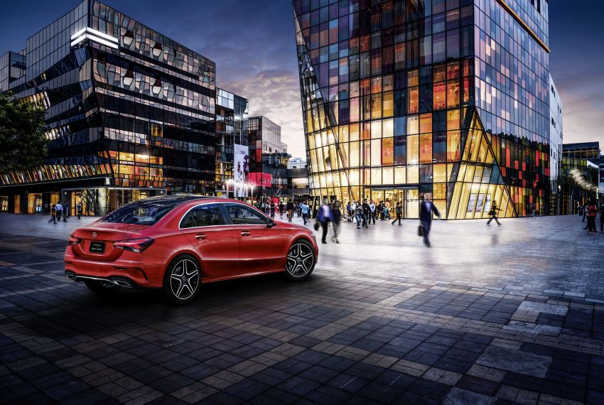 Z177 Mercedes-Benz A-Class L Sedan revealed in Beijing – alternate version for other markets in H2 2018 810554