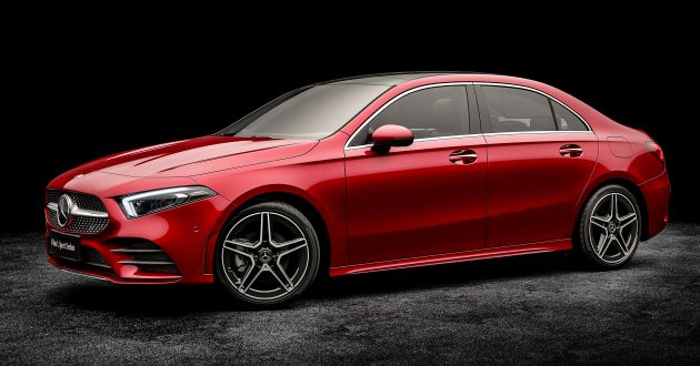 Z177 Mercedes-Benz A-Class L Sedan revealed in Beijing – alternate version for other markets in H2 2018