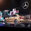 Z177 Mercedes-Benz A-Class L Sedan revealed in Beijing – alternate version for other markets in H2 2018