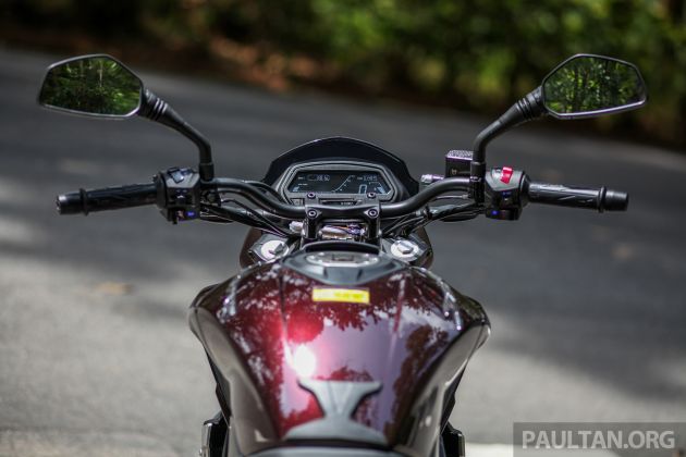 PANDANGAN AWAL: Modenas Dominar 400 sediakan pakej yang berbaloi, tunggangan masih lincah, selesa