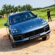 DRIVEN: E3 Porsche Cayenne tested on- and off-road – new brake technology, four-wheel steering and more