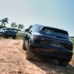 DRIVEN: E3 Porsche Cayenne tested on- and off-road – new brake technology, four-wheel steering and more