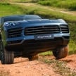 DRIVEN: E3 Porsche Cayenne tested on- and off-road – new brake technology, four-wheel steering and more