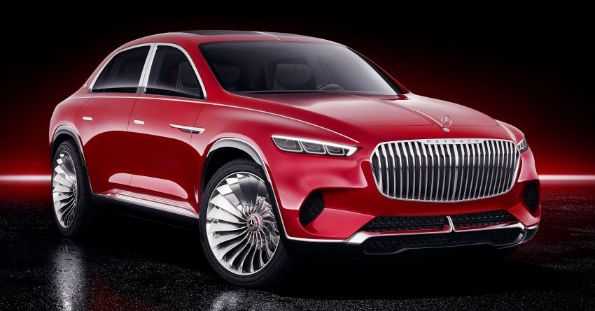 Vision Mercedes-Maybach Ultimate Luxury officially debuts in Beijing – four electric motors, 748 PS output 810481