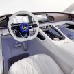 Vision Mercedes-Maybach Ultimate Luxury officially debuts in Beijing – four electric motors, 748 PS output