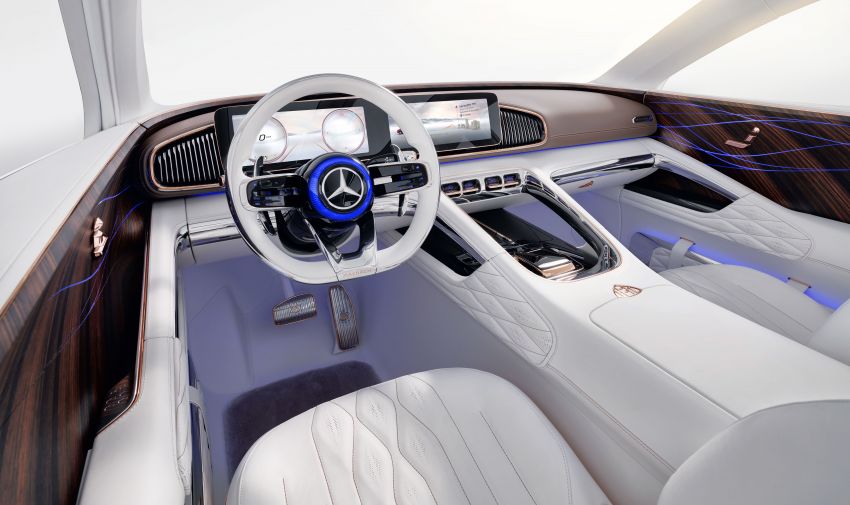 Vision Mercedes-Maybach Ultimate Luxury officially debuts in Beijing – four electric motors, 748 PS output 810498