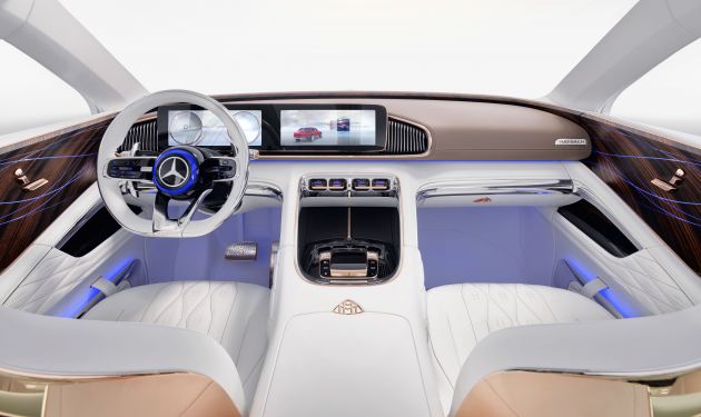 Vision Mercedes-Maybach Ultimate Luxury officially debuts in Beijing – four electric motors, 748 PS output
