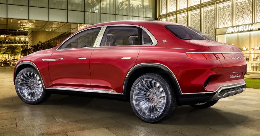 Vision Mercedes-Maybach Ultimate Luxury officially debuts in Beijing – four electric motors, 748 PS output 810514