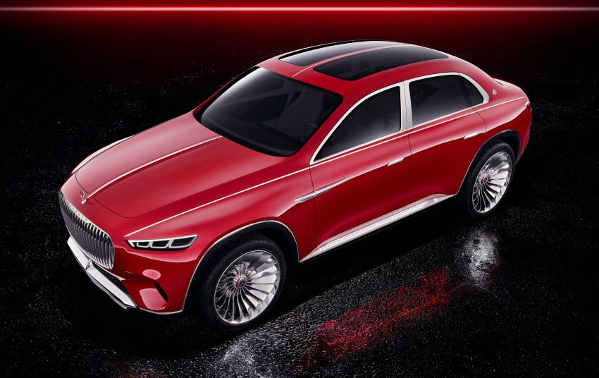 Vision Mercedes-Maybach Ultimate Luxury officially debuts in Beijing – four electric motors, 748 PS output 810485
