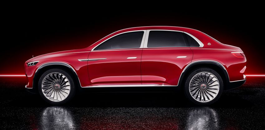 Vision Mercedes-Maybach Ultimate Luxury officially debuts in Beijing – four electric motors, 748 PS output 810488