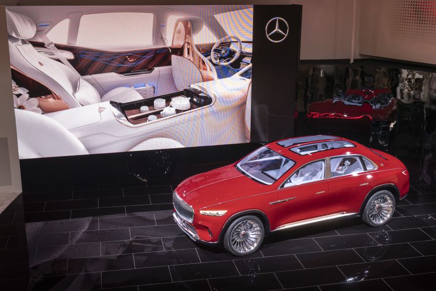 Vision Mercedes-Maybach Ultimate Luxury officially debuts in Beijing – four electric motors, 748 PS output 810633