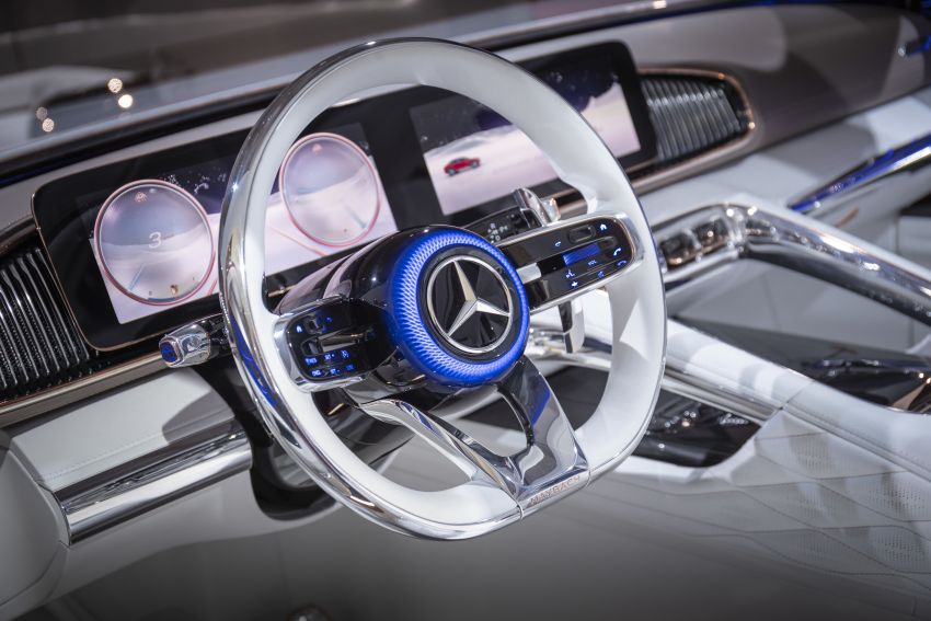 Vision Mercedes-Maybach Ultimate Luxury officially debuts in Beijing – four electric motors, 748 PS output 810640