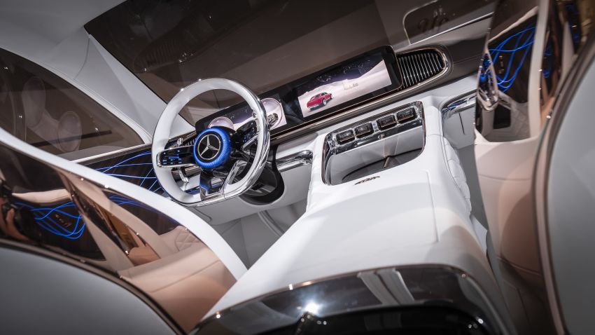 Vision Mercedes-Maybach Ultimate Luxury officially debuts in Beijing – four electric motors, 748 PS output 810646