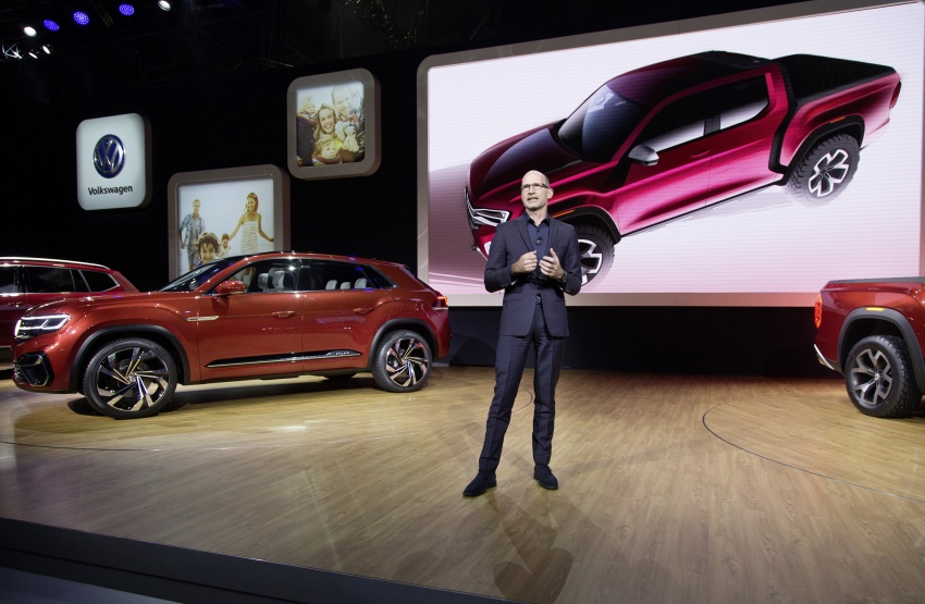 Volkswagen Atlas Tanoak – MQB-based pick-up truck 800508