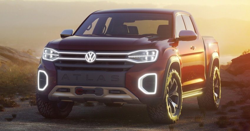 Volkswagen Atlas Tanoak – MQB-based pick-up truck 800513