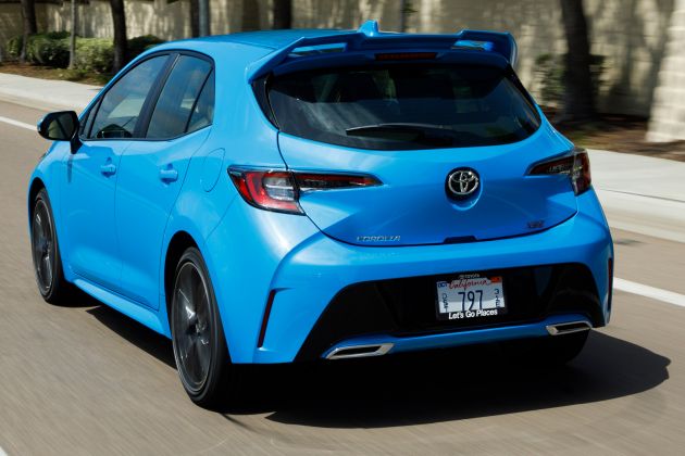 2019 Toyota Corolla Hatchback for Australian market – 168 hp/200 Nm 2.0 litre petrol and 1.8 litre hybrid