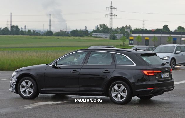 SPYSHOTS: B9 Audi A4 Avant facelift seen testing