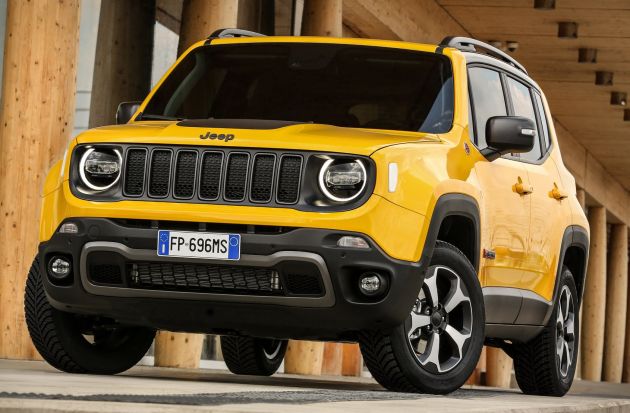 Jeep Renegade diberi facelift untuk 2019 – enjin baru