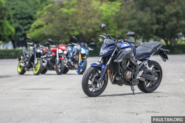 Honda CB650F, Kawasaki Z900 ABS, Triumph 765S, Yamaha MT-09 – which RM50k bike is best for you?