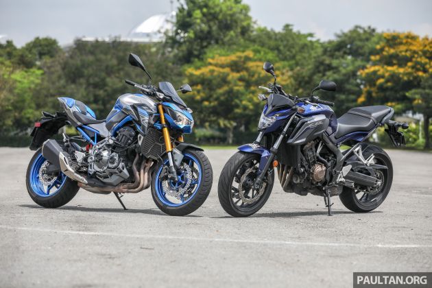 Honda CB650F, Kawasaki Z900 ABS, Triumph 765S, Yamaha MT-09 – which RM50k bike is best for you?