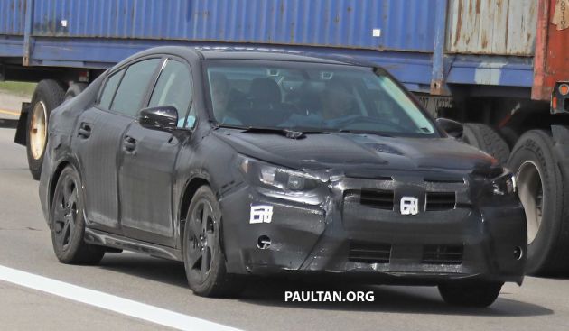 SPYSHOTS: 2020 Subaru Legacy spotted road-testing