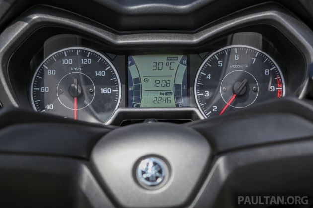 TUNGGANG UJI: Yamaha XMax 250 – rupa dah garang, tapi bagaimana dengan prestasi dan ciri-ciri lain?