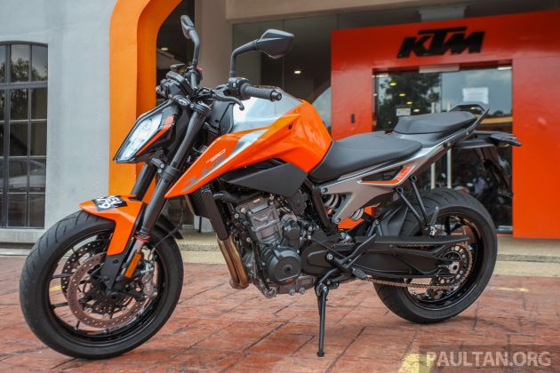 2018 KTM 790 Duke in M’sia – 799 cc, 105 hp, RM65k