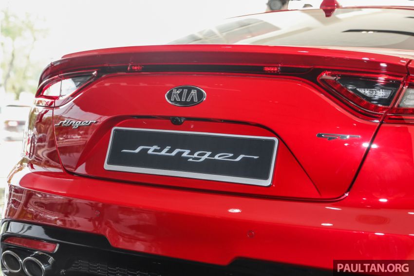 Kia Stinger launched in Malaysia – 251 hp 2.0 GT Line and 365 hp 3.3 V6 GT, CBU, RWD, RM240k to RM310k 837103