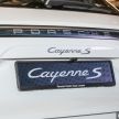 E3 Porsche Cayenne launched in Malaysia – base and S variants available, prices start from RM745,000