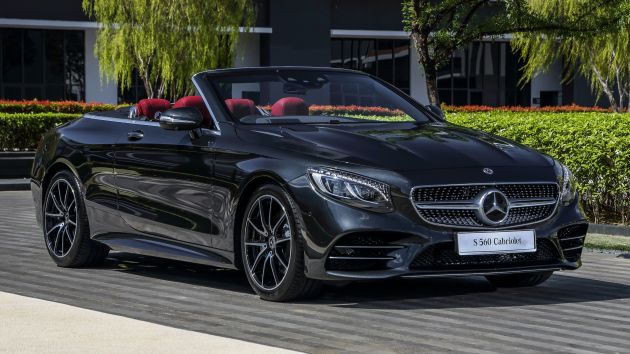 Mercedes-Benz S560 Cabriolet and AMG S63 Coupé facelifts launched in Malaysia – from RM1.3 million