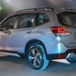 2019 Subaru Forester officially launched in Taiwan – four variants offered, 2.0L CVT, EyeSight system