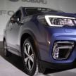 2019 Subaru Forester officially launched in Taiwan – four variants offered, 2.0L CVT, EyeSight system