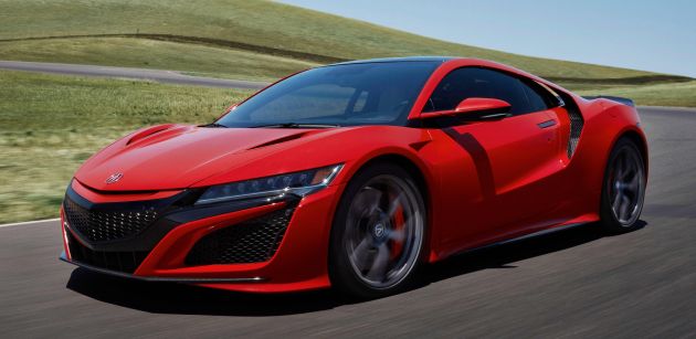 2019 Acura NSX debuts at Monterey – revised styling, more equipment; from RM645,251 in the United States