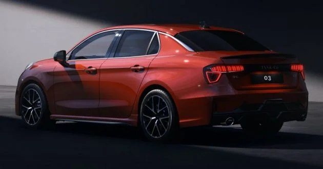 Lynk & Co 03 – gambar awal sedan baharu disiarkan