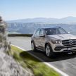 V167 Mercedes-Benz GLE debuts with 48V mild hybrid inline-six, MBUX, new styling, E-Active Body Control