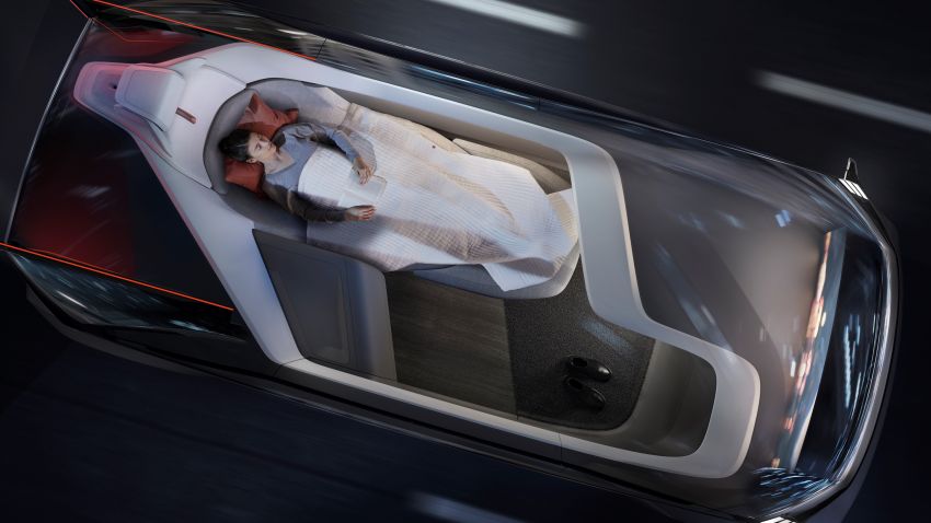 Volvo 360c autonomous concept – a rival to air travel 858155
