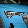 Audi e-tron celebrates global debut in San Francisco – brand’s first series production, all-electric SUV