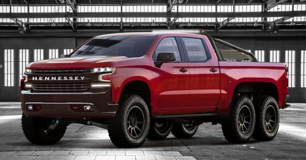 Hennessey Goliath 6×6 – 705 hp, six-wheeled monster