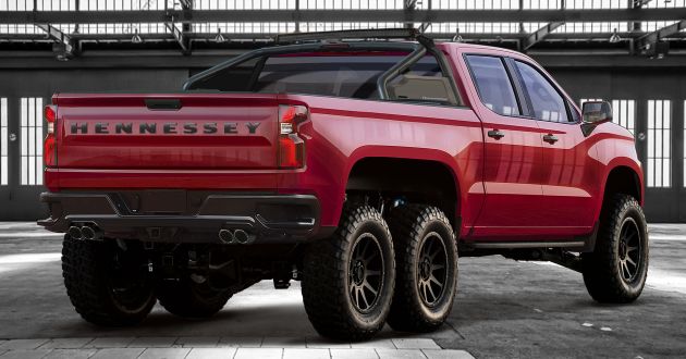 Hennessey Goliath 6×6 – 705 hp, six-wheeled monster