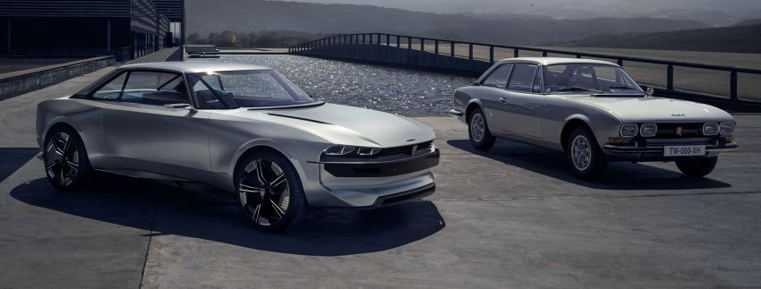 Peugeot e-Legend – a fully-electric retro-styled coupe 863546