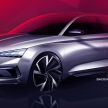 Skoda Vision RS revealed in sketch form before debut