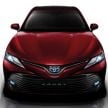 2018 Toyota Camry launched in Thailand – four variants, including hybrids; priced from 1.445 mil baht