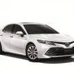 2018 Toyota Camry launched in Thailand – four variants, including hybrids; priced from 1.445 mil baht
