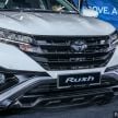 Perodua Aruz vs Toyota Rush – differences detailed