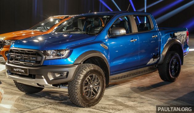 Ford Ranger Raptor on preview, to be shown at KLIMS