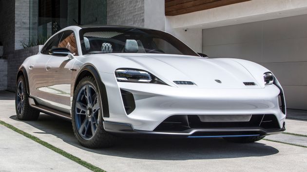 Porsche Mission E Cross Turismo – production confirmed for all-electric jacked-up Taycan wagon