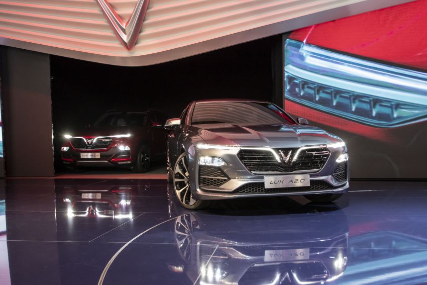 VinFast LUX A2.0 sedan and LUX SA2.0 SUV debut in Paris – BMW-based models to go on sale in June 2019 868792