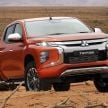 2019 Mitsubishi Triton facelift debuts in Thailand – updated design, new six-speed auto, improved safety